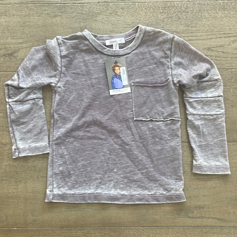 Joah Love Boys Distressed LS Tee, NWT